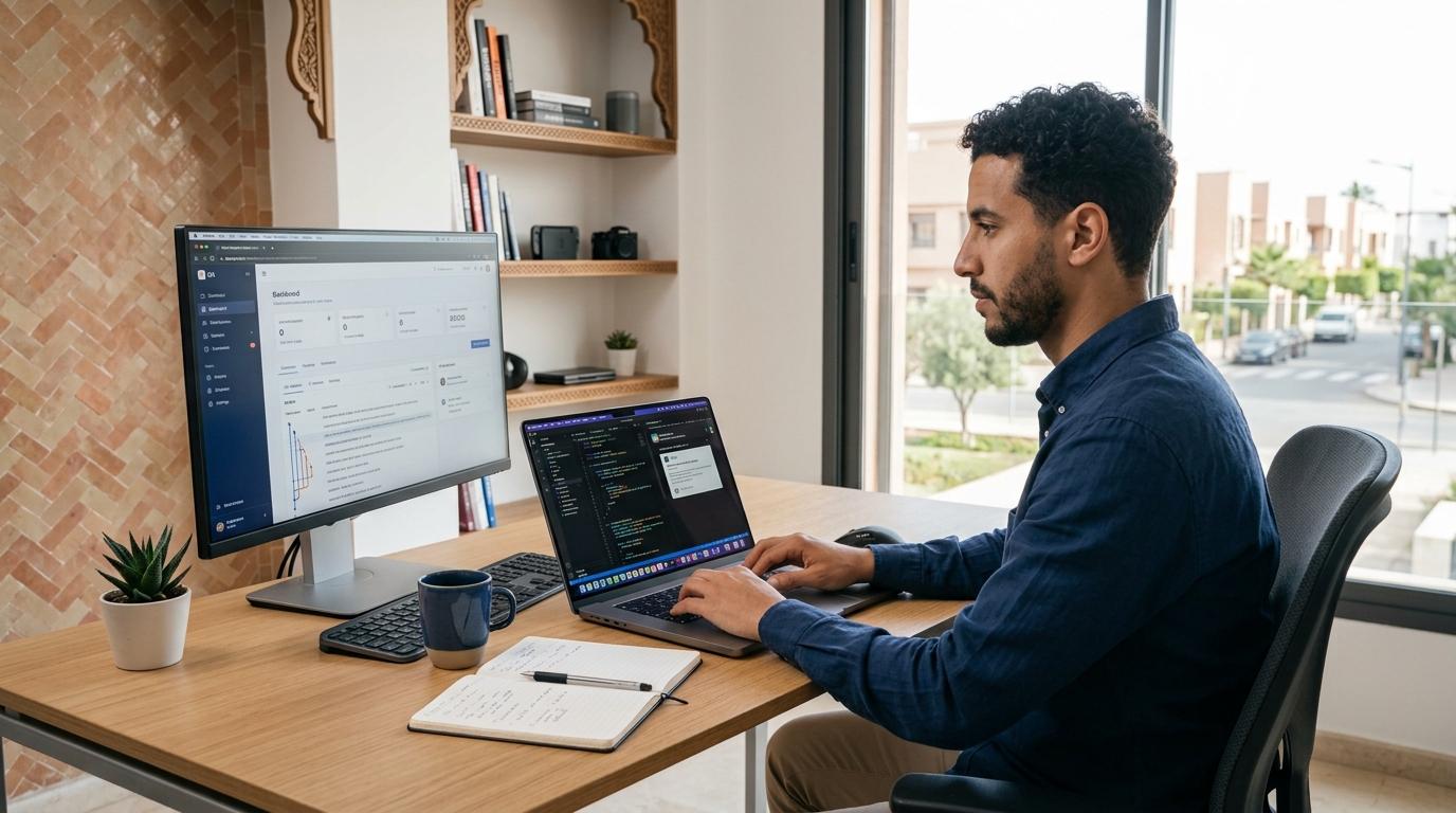 Travailler comme ingénieur logiciel à distance depuis le Maroc