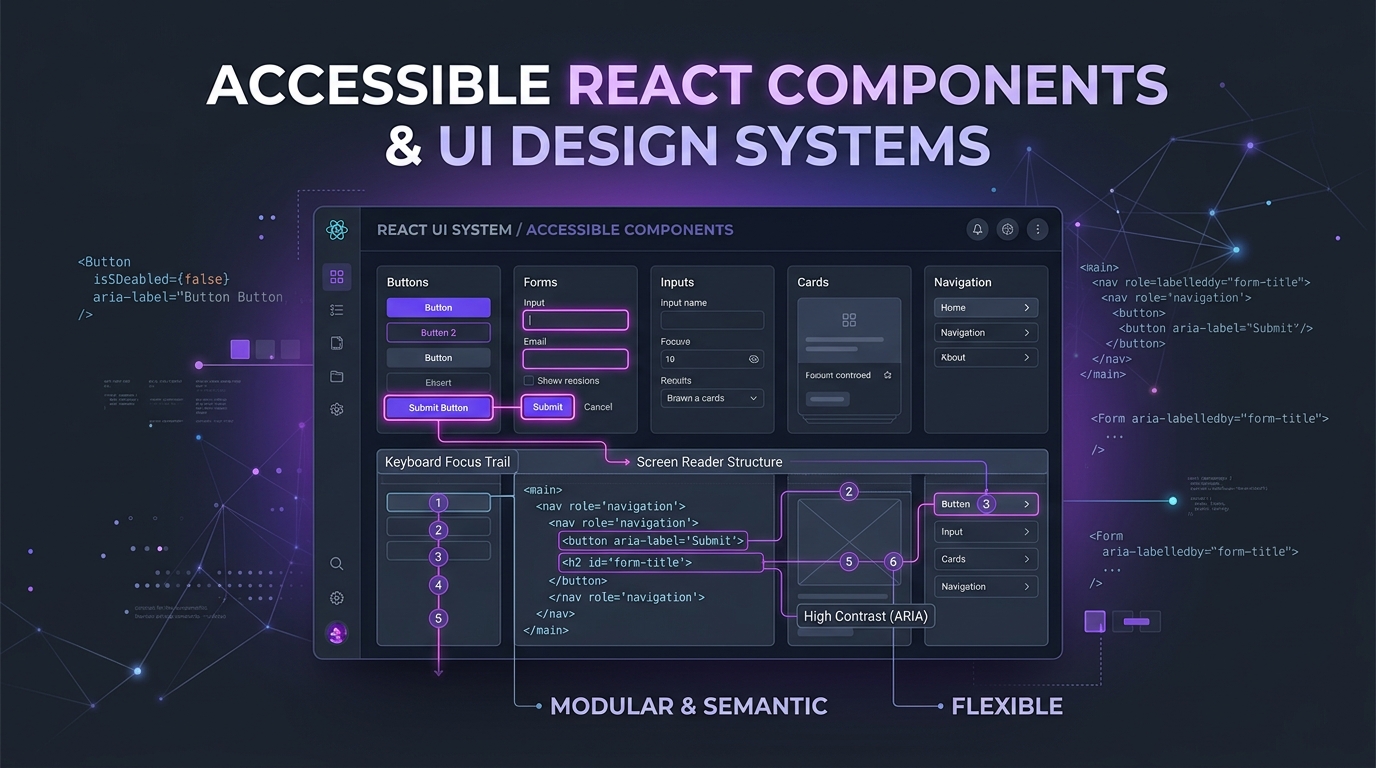 Building Accessible React Components
